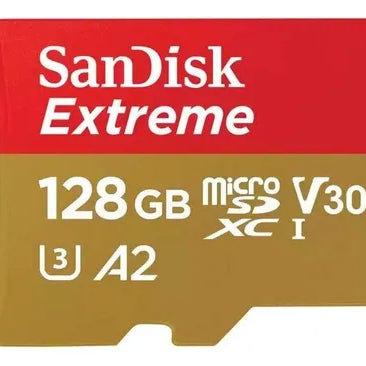 Cartão Sandisk Extreme Microsdxc 128gb - Sdsqxaa-128g-gn6ma